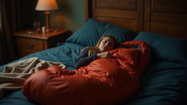 Augmentez le confort de votre nuit avec un sac de couchage adapté